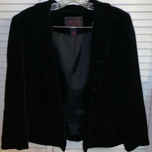 Ralph lauren vintage velvet blazer small - Picture 6 of 13